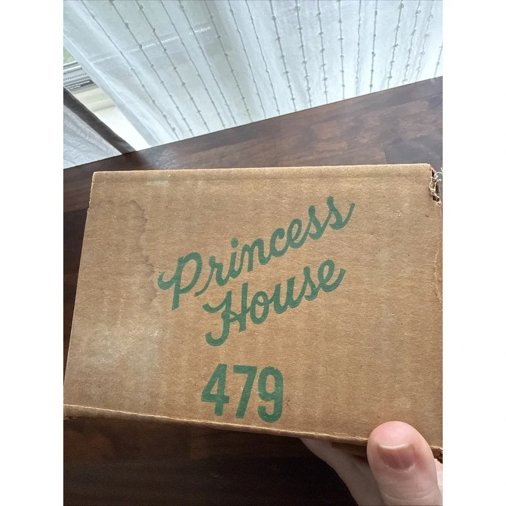 New Vintage Princess House 479 Crystal Glass 5 Inch Dish With Feet